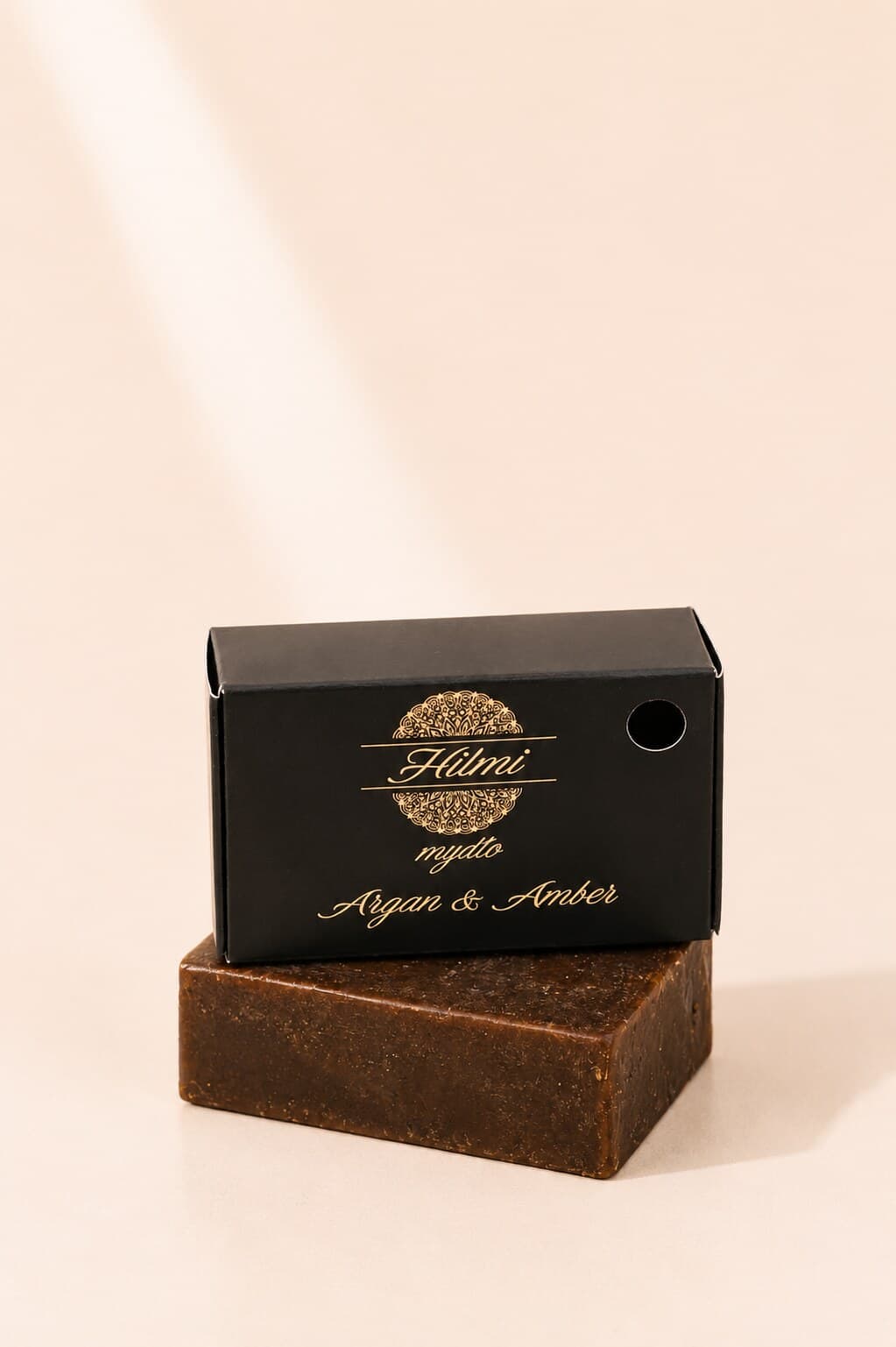 Mydło w kostce Argan & Amber — zdjęcie 1