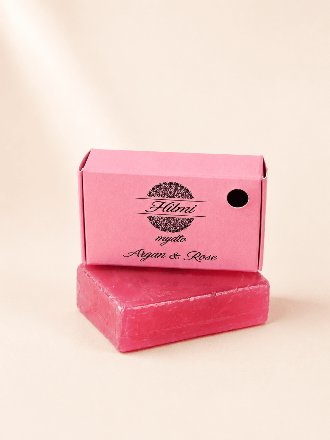 Mydło w kostce Argan & Rose — zdjęcie 1