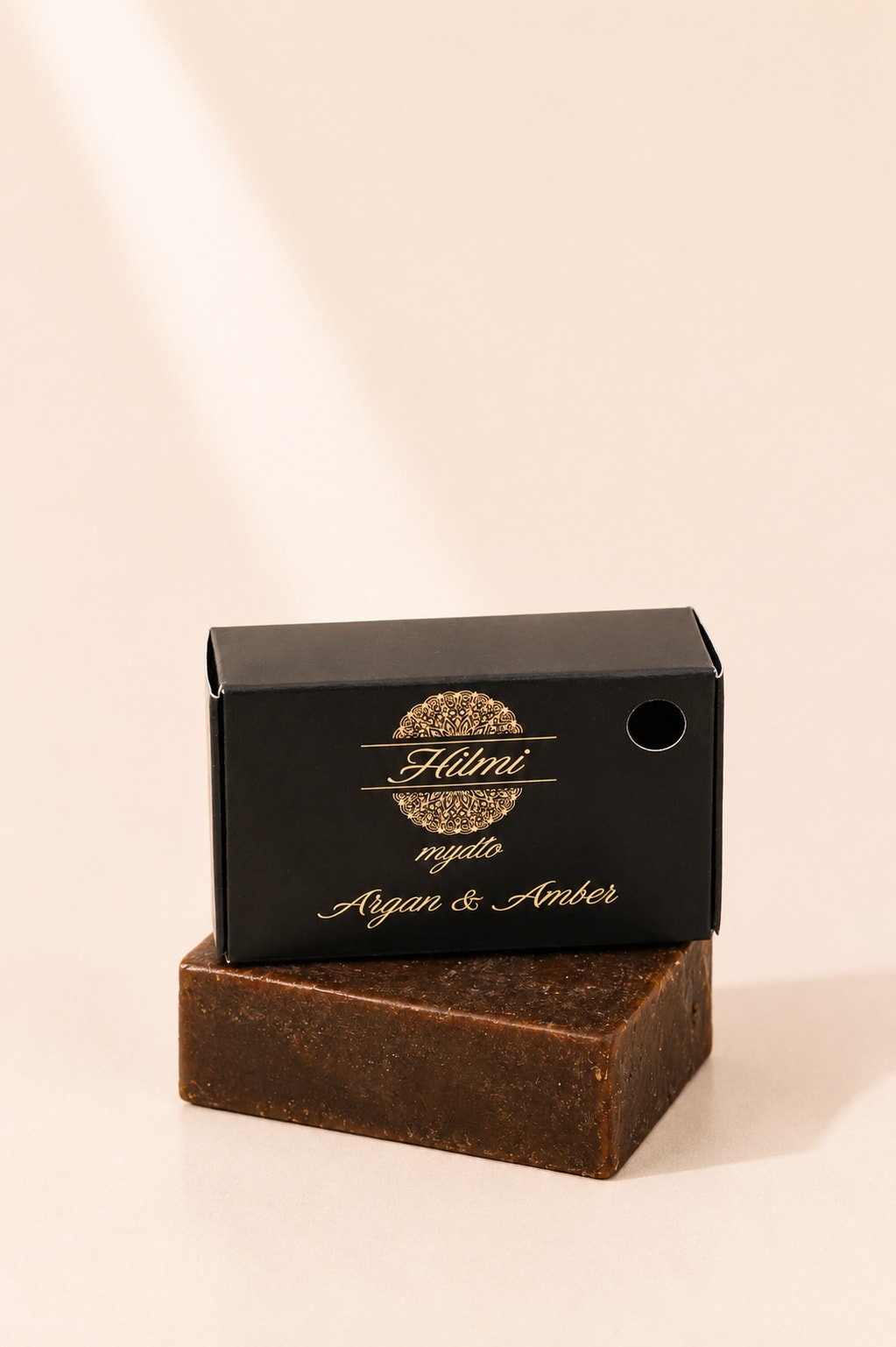Mydło w kostce Argan & Amber — zdjęcie 1